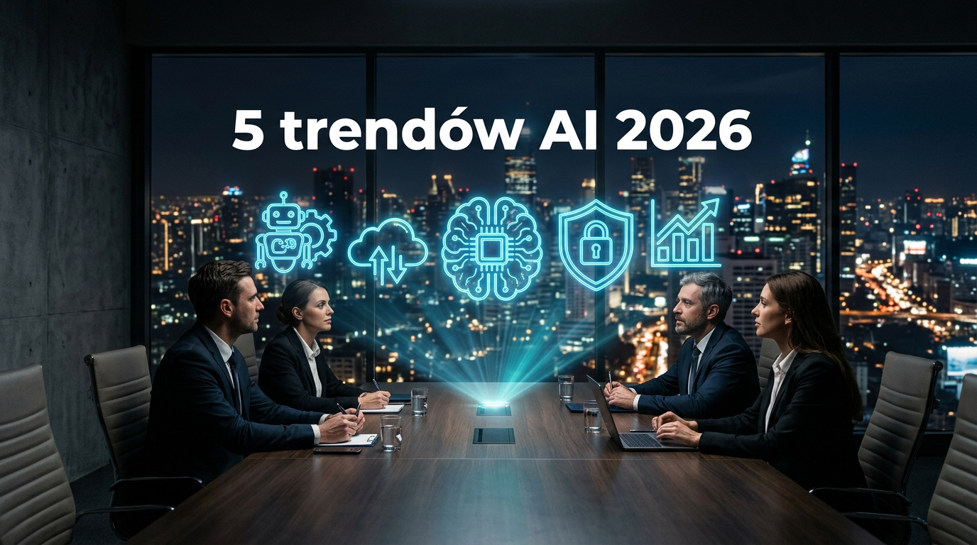 5 trendów AI automation, które zmienią biznes w 2026